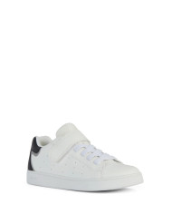 SNEAKERS GEOX BAMBINO  J ECLYPER A - VIT.SINT. WHITE/NAVY TG:28-35 J36LSA 000BC C0899/A