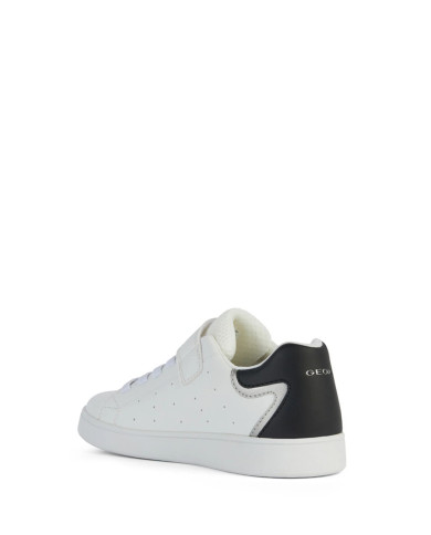 SNEAKERS GEOX BAMBINO  J ECLYPER A - VIT.SINT. WHITE/NAVY TG:36-39 J36LSA 000BC C0899/B 