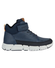 SCARPONCINI GEOX BAMBINO J FLEXYPER B. A - VIT.CER+NYL  NAVY TG:28-35 J369BA 0CLFU C4002/A