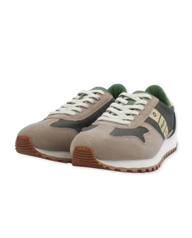 SNEAKERS UOMO BLAUER S3DAWSON02/NYS BEIGE/GREEN