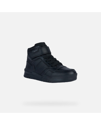SNEAKERS GEOX BAMBINO J PERTH B. F - GBK BOTT.+NYLON BLACK TG: 28-35 