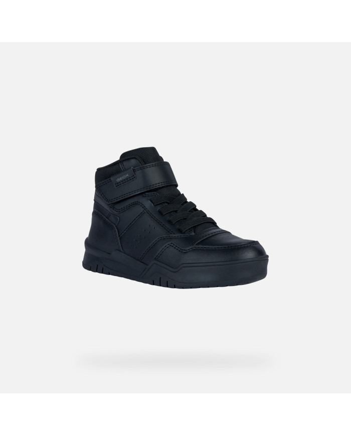 SNEAKERS GEOX BAMBINO J PERTH B. F - GBK BOTT.+NYLON BLACK TG: 28-35 