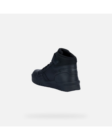 SNEAKERS GEOX BAMBINO J PERTH B. F - GBK BOTT.+NYLON BLACK TG: 28-35 