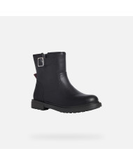 STIVALETTI GEOX BAMBINA J ECLAIR G. B - VIT.SINT. BLACK 28-35 J049QB 000BC C9999/A