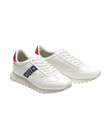 SNEAKERS BLAUER S3DAWSON02/PUR WHITE/RED/NAVY