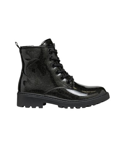 STIVALETTI GEOX BAMBINA J CASEY G. G - VERN.GLITTER BLACK 36 J9420G 000KC C9999/B