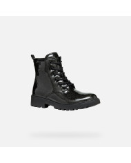 STIVALETTI GEOX BAMBINA J CASEY G. G - VERN.GLITTER BLACK 36 J9420G 000KC C9999/B