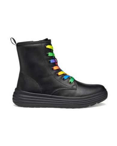 STIVALETTO GEOX BAMBINA J PHAOLAE GIRL A - VIT.SINT.   BLACK/MULTICOLOR J16ETA 0003W C9240/A
