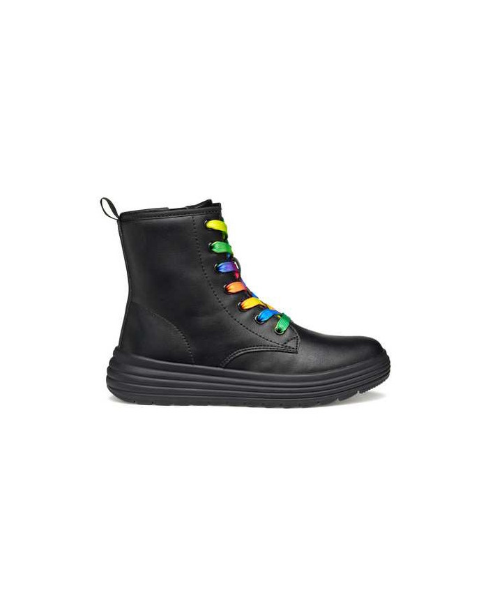 STIVALETTO GEOX BAMBINA J PHAOLAE GIRL A - VIT.SINT.   BLACK/MULTICOLOR J16ETA 0003W C9240/A