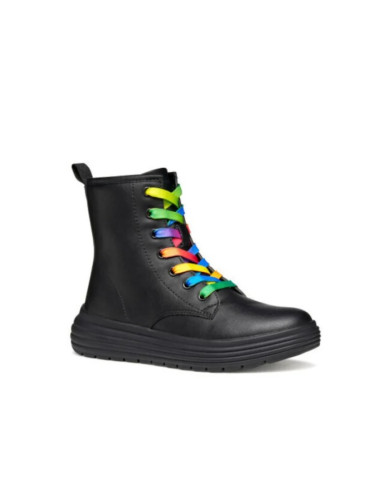STIVALETTO GEOX BAMBINA J PHAOLAE GIRL A - VIT.SINT.   BLACK/MULTICOLOR J16ETA 0003W C9240/A