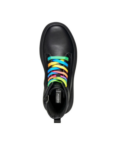 STIVALETTO GEOX BAMBINA J PHAOLAE GIRL A - VIT.SINT.   BLACK/MULTICOLOR J16ETA 0003W C9240/A