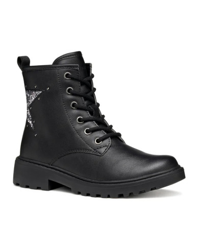 STIVALETTI GEOX J CASEY BLACK/GUN TG: 28-35 J9420G 03WEW C9B1G/A