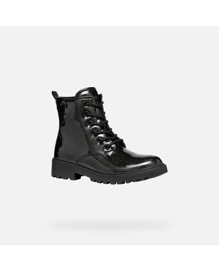 STIVALETTO  J CASEY G. G - VERN.GLITTER    BLACK
