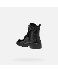 STIVALETTO  J CASEY G. G - VERN.GLITTER    BLACK