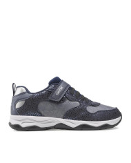 SNEAKERS GEOX BAMBINA NAVY/SILVER TG:28-35 J16CMA 0DHBC C4201/A 