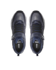 SNEAKERS GEOX BAMBINA NAVY/SILVER TG:28-35 J16CMA 0DHBC C4201/A 