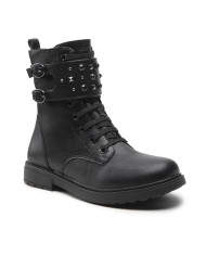 STIVALETTI GEOX BAMBINA J ECLAIR G.I. SYBT LEA NERO TG:28-31 J169QD 000BU C9997 B 