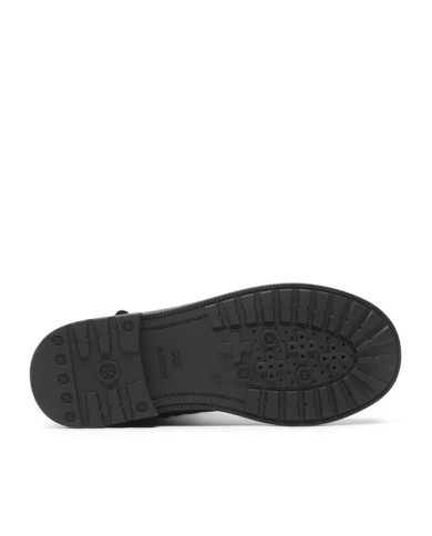 STIVALETTI GEOX BAMBINA J ECLAIR G.I. SYBT LEA NERO TG:28-31 J169QD 000BU C9997 B 