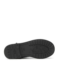 STIVALETTI GEOX BAMBINA J ECLAIR G.I. SYBT LEA NERO TG:28-31 J169QD 000BU C9997 B 