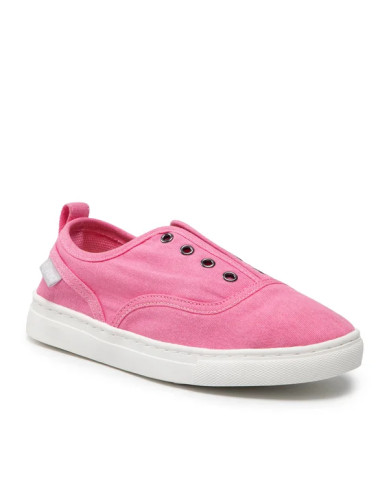 SNEAKERS SLIP-ON PRIMIGI BAMBINA COTONE ORGAN. FUXIA TG:29-31 1960000