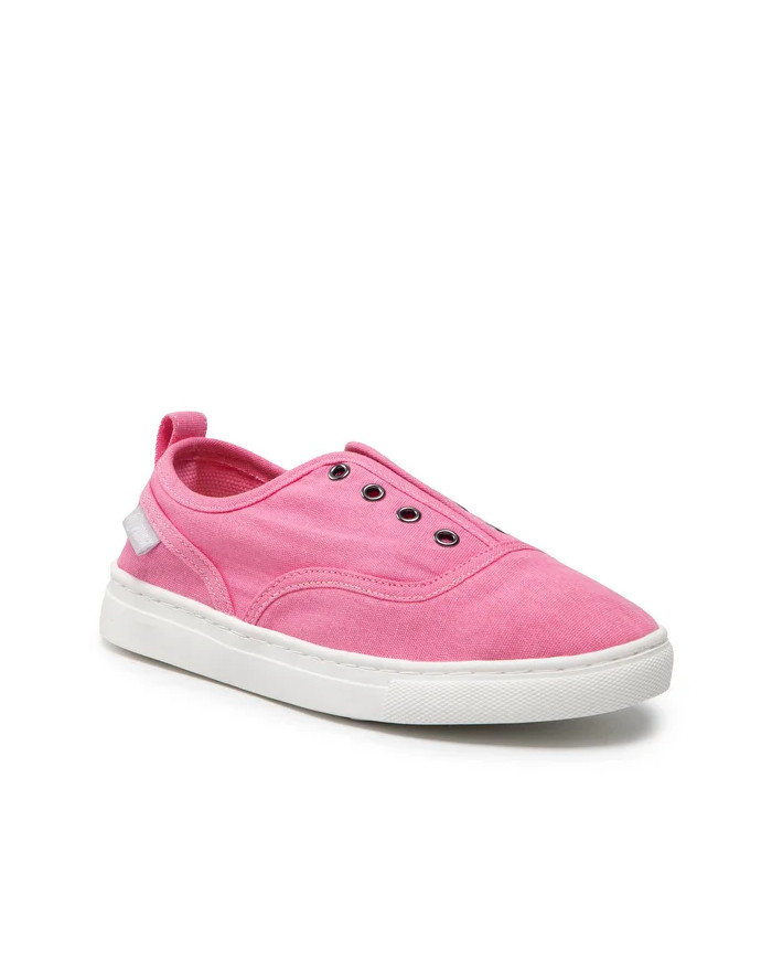SNEAKERS SLIP-ON PRIMIGI BAMBINA COTONE ORGAN. FUXIA TG:29-31 1960000