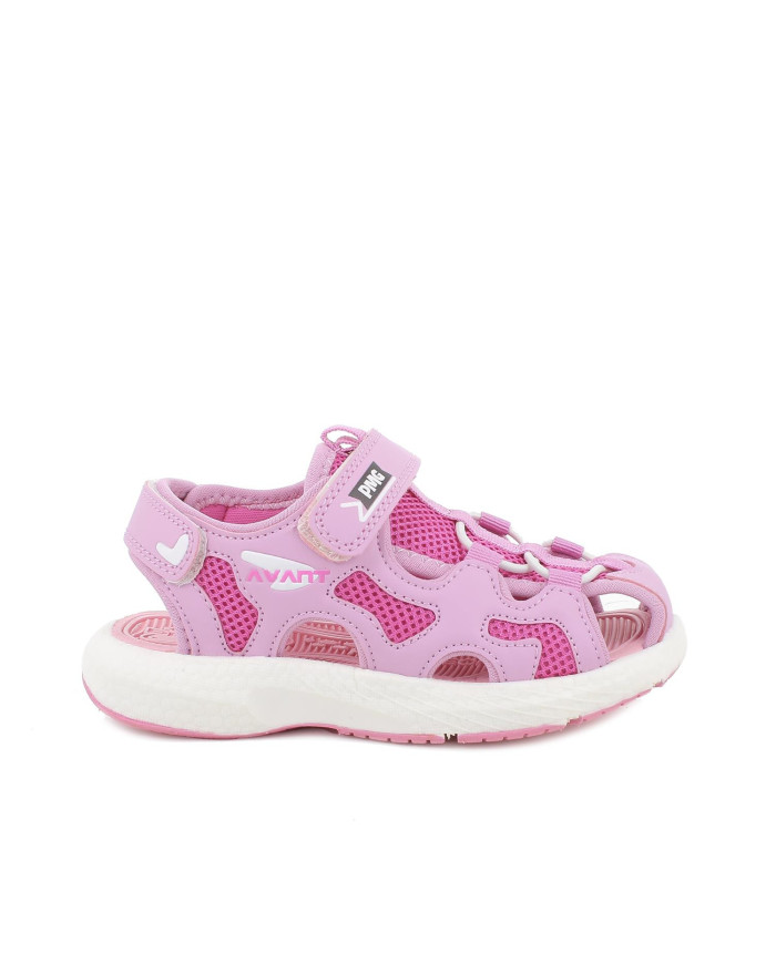 SANDALO PRIMIGI BAMBINA T.RETE/NAPPA PU GLICINE/FUXIA 5970600