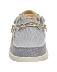MOCASSINO HEY DUDE UOMO WALLY BRAIDED FLANNEL GREY/OLIVE GREY FLANNEL GREY/OLIVE GREY  HD.40003/1YF