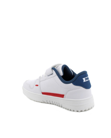 SNEAKERS PRIMIGI BAMBINO NAPPA PU BIANCO 5957100