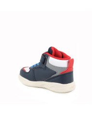  SNEAKERS PRIMIGI NEONATO NAPPA PU  NAVY-BIANCO 6953033