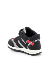 SNEAKERS PRIMIGI PRIMI PASSI BAMBINO SI.SCAM.LONDON  NERO-GREY