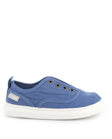 SNEAKERS SLIP-ON PRIMIGI BAMBINO COTONE ORGAN. NAVY 1960033