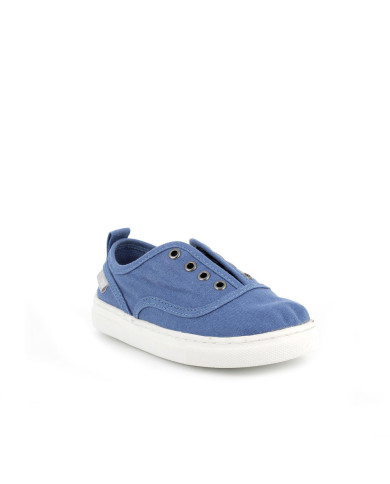 SNEAKERS SLIP-ON PRIMIGI BAMBINO COTONE ORGAN. NAVY 1960033