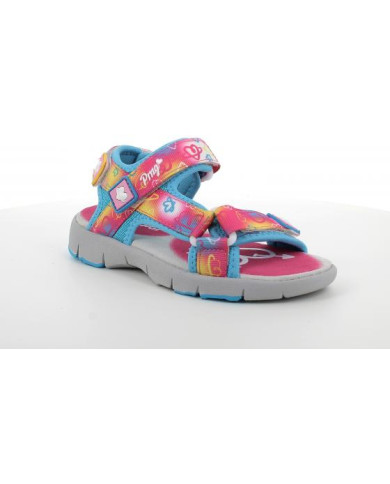 SANDALO PRIMIGI BAMBINA T.RETE/NASTRO NUVOLA/MULTICOLOR 5968500