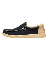 MOCASSINO HEY DUDE UOMO MIKKA BRAIDED BLACK/BOULDER TAN HD.40124 0RR