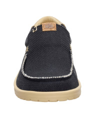 MOCASSINO HEY DUDE UOMO MIKKA BRAIDED BLACK/BOULDER TAN HD.40124 0RR