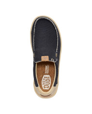 MOCASSINO HEY DUDE UOMO MIKKA BRAIDED BLACK/BOULDER TAN HD.40124 0RR
