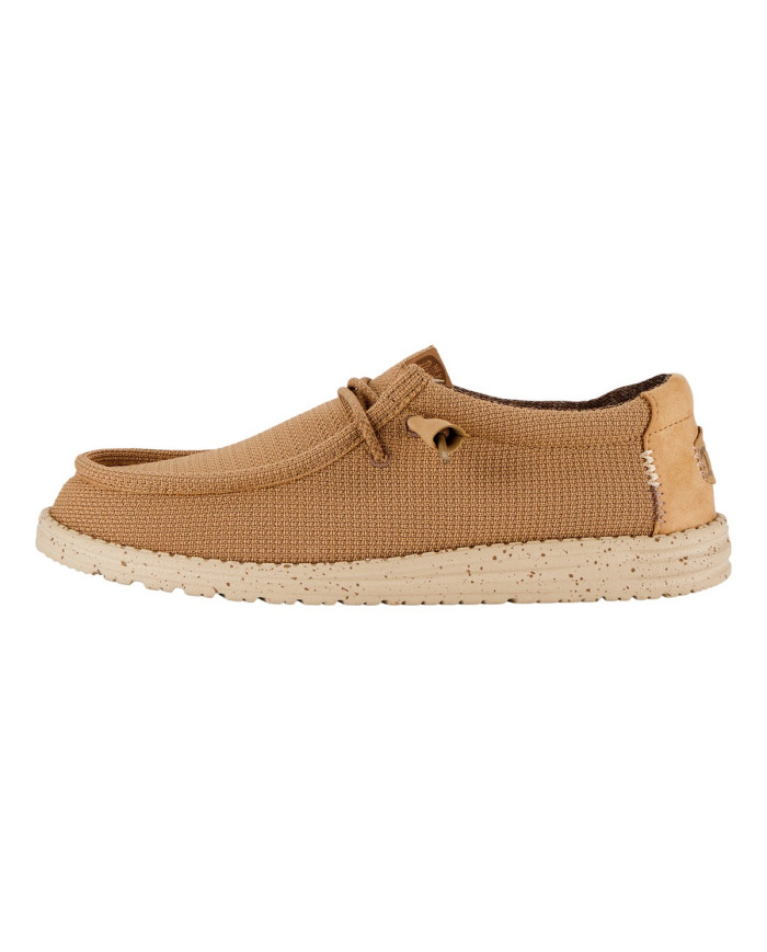 MOCASSINO HEY DUDE UOMO WALLY SPORT MESH TAN/WHITE HD.40403 25W