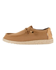 MOCASSINO HEY DUDE UOMO WALLY SPORT MESH TAN/WHITE HD.40403 25W
