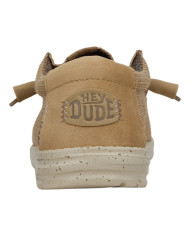 MOCASSINO HEY DUDE UOMO WALLY SPORT MESH TAN/WHITE HD.40403 25W