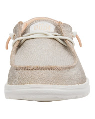 MOCASSINO HEY DUDE DONNA WENDY METALLIC SPARKLE ROSE GOLD HD.41082 7D9
