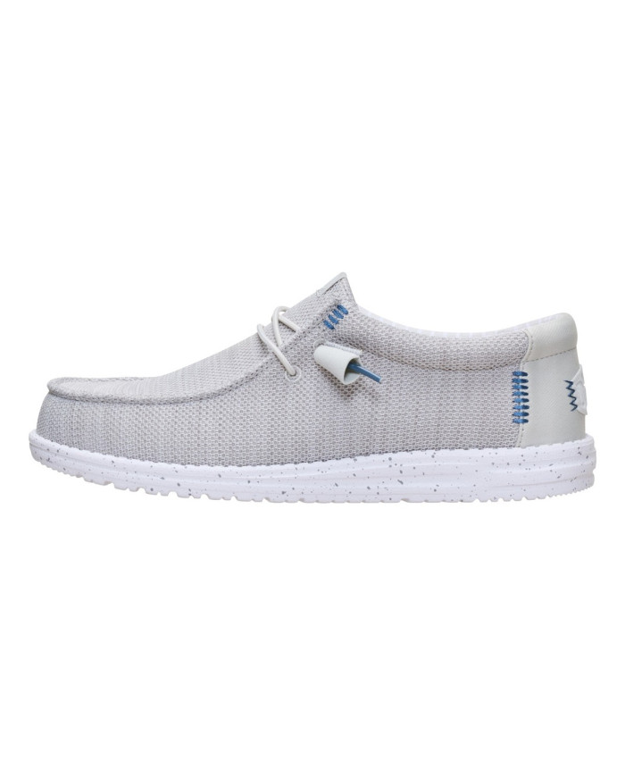 MOCASSINO HEY DUDE UOMO WALLY STRETCH SOX DAWN BLUE/MULTI HD.41898 1SZ