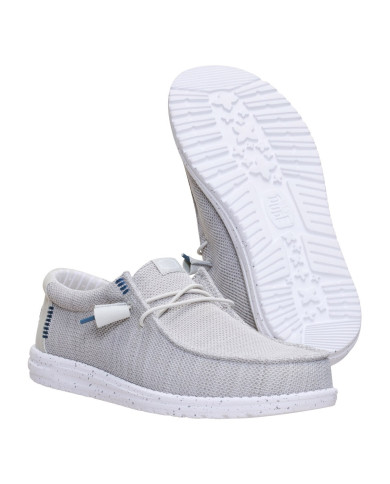 MOCASSINO HEY DUDE UOMO WALLY STRETCH SOX DAWN BLUE/MULTI HD.41898 1SZ