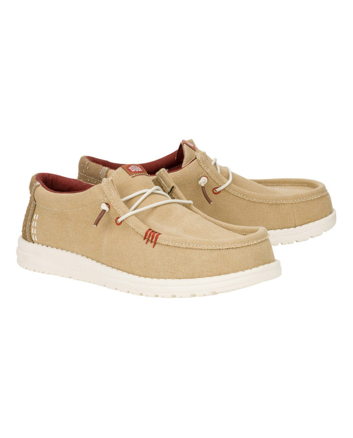 MOCASSINO HEY DUDE UOMO WALLY WORKWEAR  INCENSE/MULTI HD.43084 0OE