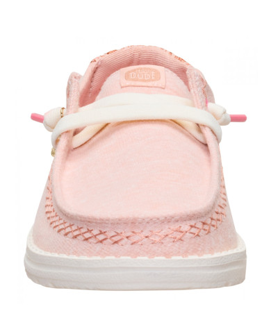 MOCASSINO HEY DUDE DONNA WENDY BREAK SURF JERSEY ROSE DUST/MULTI HD.45217 7BW 