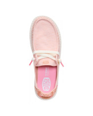 MOCASSINO HEY DUDE DONNA WENDY BREAK SURF JERSEY ROSE DUST/MULTI HD.45217 7BW 