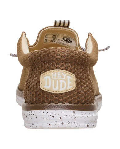 MOCASSINO HEY DUDE UOMO WALLY MESH NEUTRALS  MALT BROWN/MULTI HD.45301 2MW