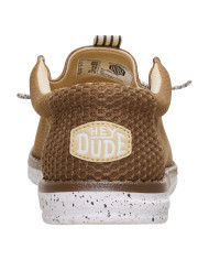 MOCASSINO HEY DUDE UOMO WALLY MESH NEUTRALS  MALT BROWN/MULTI HD.45301 2MW