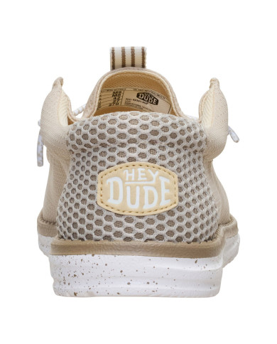 MOCASSINO HEY DUDE UOMO WALLY MESH NEUTRALS ISLAND NEUTRAL/MULTI HD.45301 0QF