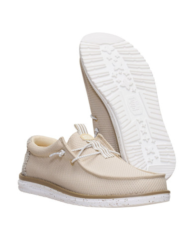 MOCASSINO HEY DUDE UOMO WALLY MESH NEUTRALS ISLAND NEUTRAL/MULTI HD.45301 0QF
