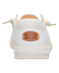 MOCASSINO HEY DUDE DONNA WENDY SEQUIN LACE  IVORY HD.45478 105